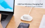 Choetech T550-F 15W Fast Wireless Charging Pad - Image 8
