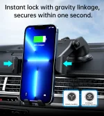 Choetech T203-F 15W Gravity Wireless Car Charger - Image 2