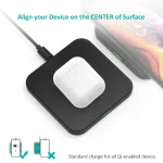Choetech T511-S 10W Fast Wireless Charging Pad - Image 3