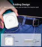 Choetech T588 3 in1 Foldable Magnetic wireless charger station - Image 5