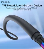 Choetech XAL-0003 USB-A to Lightning 1M, 2.4A Black - Image 6