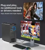 Choetech XDH01 DP to HDMI კაბელი (DisplayPort-იდან HDMI-ზე) - Image 9