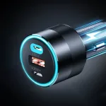 Choetech TC0011 130W Dual USB-C+ USB-A Fast Car Charger (Laptop Charger) - Image 4