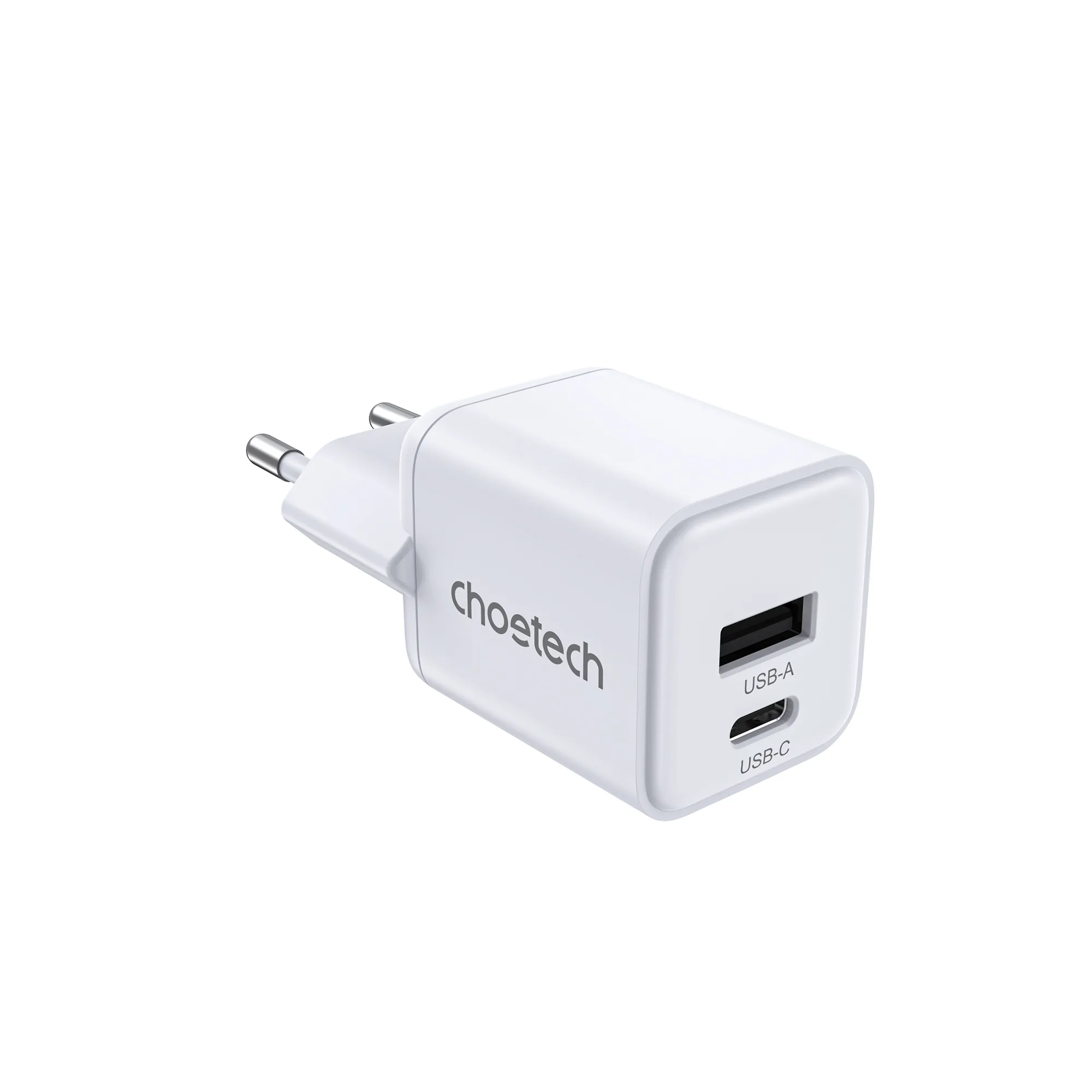 ue-3.webp Choetech PD5012 NexGen Mini PD30W GAN A+C Wall Charger White - Image 1