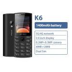 IPRO K6 4G ღილაკიანი მობილური ტელეფონი, ქართული მენიუ, Dual SIM